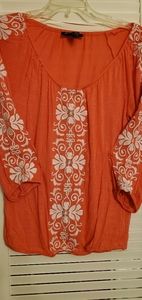 Pull over top with elastic waist band